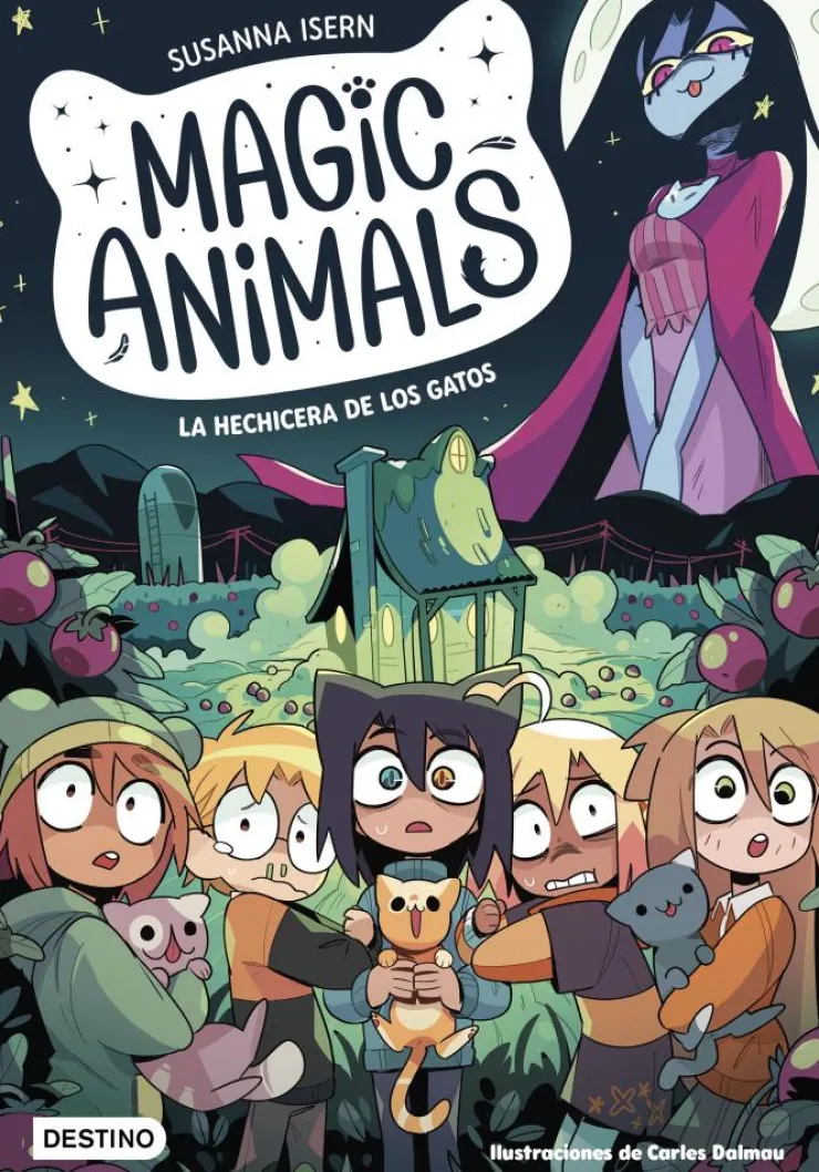 Magic Animals 5. La hechicera de los gatos< New