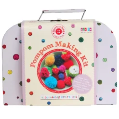 Maletín crea con pompones<Button Bag Outlet