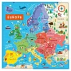 Mapa magnético Europa en español 40 piezas<Janod Discount