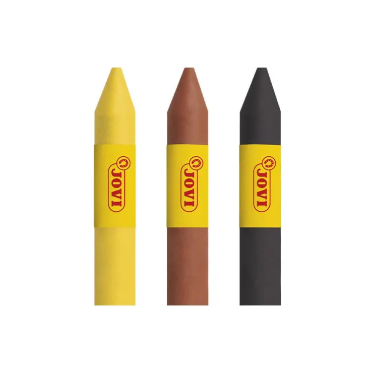 Maquillaje barra 3 colores: amarillo, marrón, negro<Jovi Online