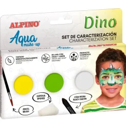 Maquillaje caracterización al agua dino 3 colores<Alpino Outlet
