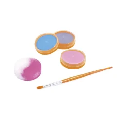 Maquillaje en crema 3 colores fantasy set 3 botes 8ml con pincel y esponja<Jovi Discount
