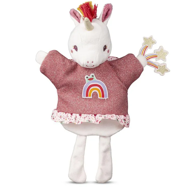Marioneta de mano unicornio Lena<Lilliputiens Online