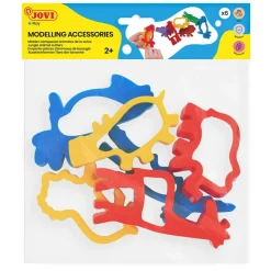 Moldes forma animales de la jungla para pasta de modelar 6 unidades<Jovi Hot