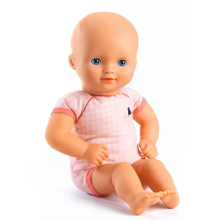 Muñeco abrigo malva 32cm<Djeco Best