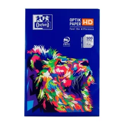 Papel A4 liso 500 hojas 80gr optik paper HD<Oxford Sale