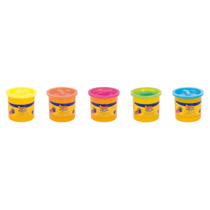 Pasta de modelar 5 colores neón 110gr Blandiver<Jovi Best