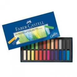 Pastel en barra 24 colores<Faber castell New