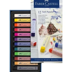 Pasteles blandos 12 colores Faber-Castell<Faber castell Outlet