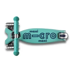 Patinete Maxi Deluxe Eco Led menta<Micro