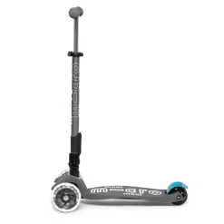 Patinete maxi deluxe plegable Led gris vulcano<Micro Discount