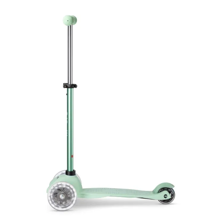 Patinete Mini 4en1 Deluxe LED menta Mini2Grow<Micro Best