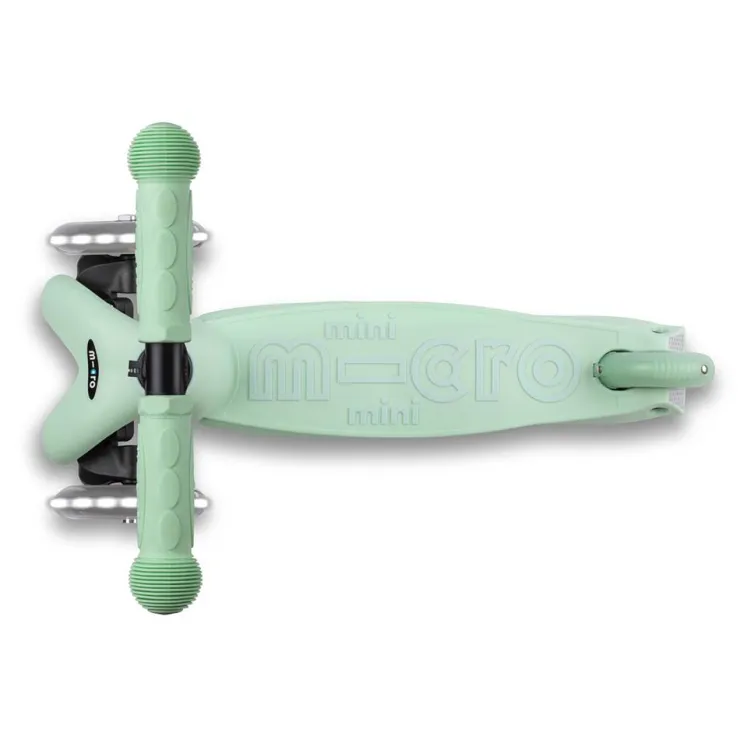 Patinete Mini 4en1 Deluxe LED menta Mini2Grow<Micro Best
