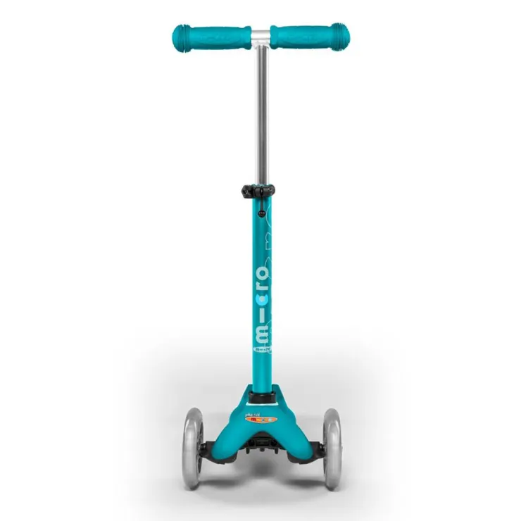 Patinete mini deluxe Led aqua<Micro New