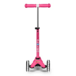 Patinete Mini Deluxe LED rosa<Micro