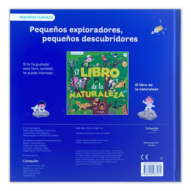 Pequeños curiosos: El libro del Espacio< Clearance