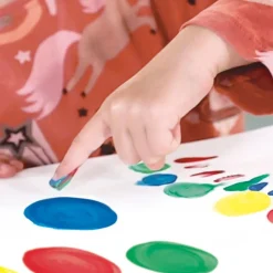 Pintura de dedos 6 colores 40ml.<Milan Best