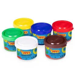 Pintura de dedos 35ml. 6 colores<Jovi New