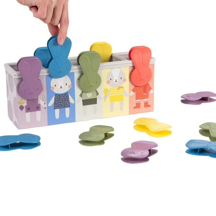 Pinzas conejo caja actividades motricidad evolutiva<Taf Toys Clearance