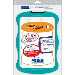 Pizarra blanca 21x31cm con rotulador y borrador<Velleda Best