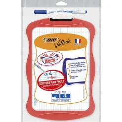 Pizarra blanca 21x31cm con rotulador y borrador<Velleda Best