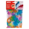 Plumas pequeñas de colores 24 unidades<Apli New