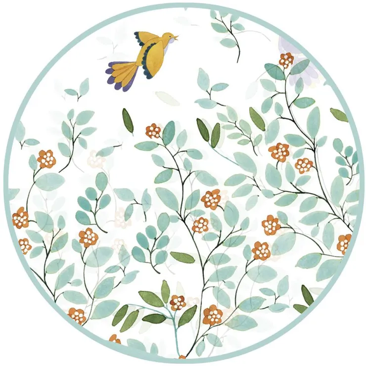 Poncho lluvia flores y pájaros<Djeco Online
