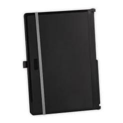Portafolio A4 plegable con clip negro<Apli Clearance