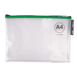 Portatodo A4 Zipper Bag transparente<Apli Online