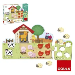 Puzzle 1-5 21 piezas<Goula Clearance