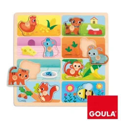 Puzzle encaje Mi comida favorita 8 piezas<Goula Clearance