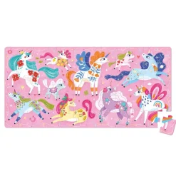 Puzzle I love unicorns 60 piezas<Banana Panda