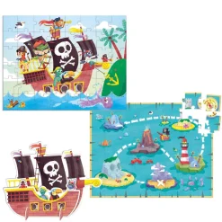Puzzle XXL piratas 48 piezas<Goula Online