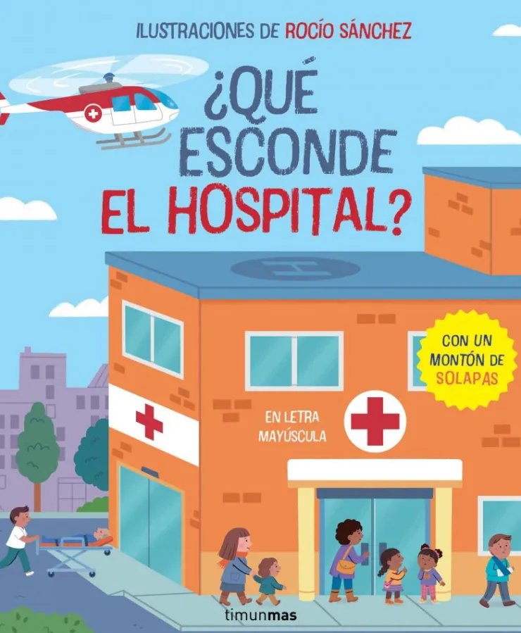 ¿Qué esconde el hospital? Libro con solapas< Sale