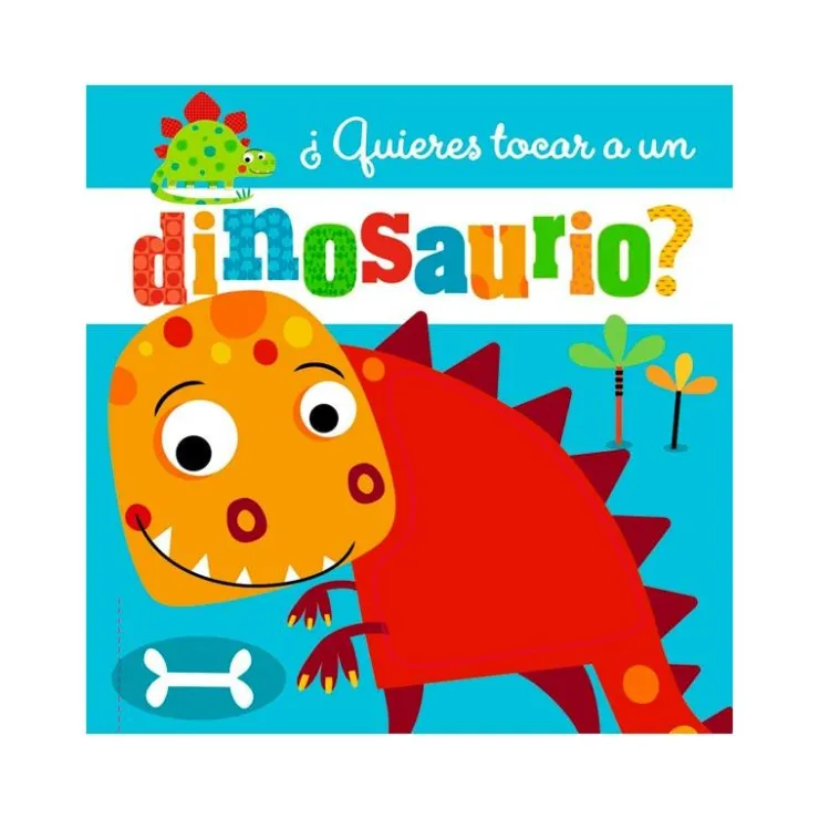 ¿Quieres tocar a un dinosaurio?< Sale
