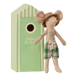 Ratoncito tatuado caseta playa<Maileg Discount