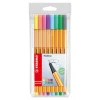 Rotulador 8 colores pastel Point 88<Stabilo New