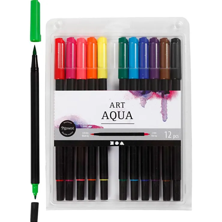 Rotulador acuarelable doble punta 12 colores<Creativ Company Outlet