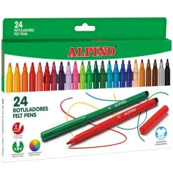 Rotulador 24 colores<Alpino Discount