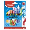 Rotulador Jungle Color Peps 12 colores<Maped Hot