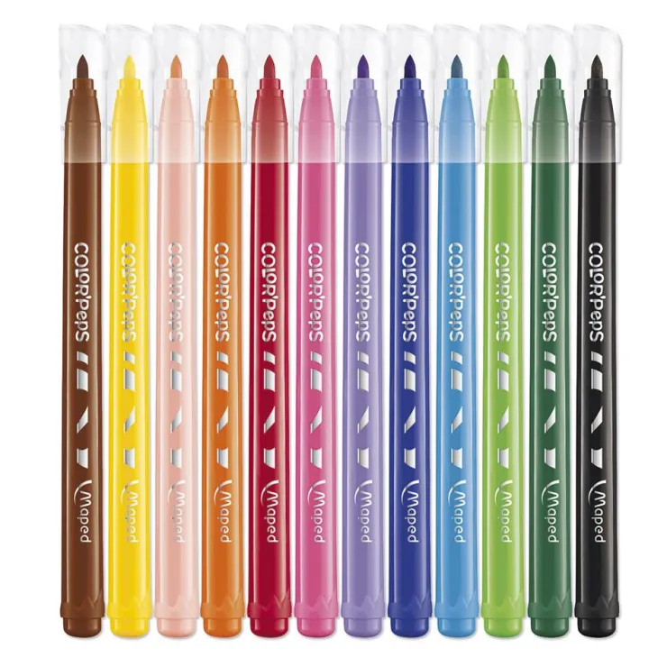 Rotulador Jungle Color Peps 12 colores<Maped Hot
