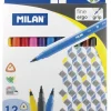 Rotulador triangular 12 colores<Milan Clearance