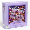 Set 450 abalorios madera mariposas<Djeco Best