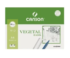 Set 12 láminas de papel vegetal A4<Canson New