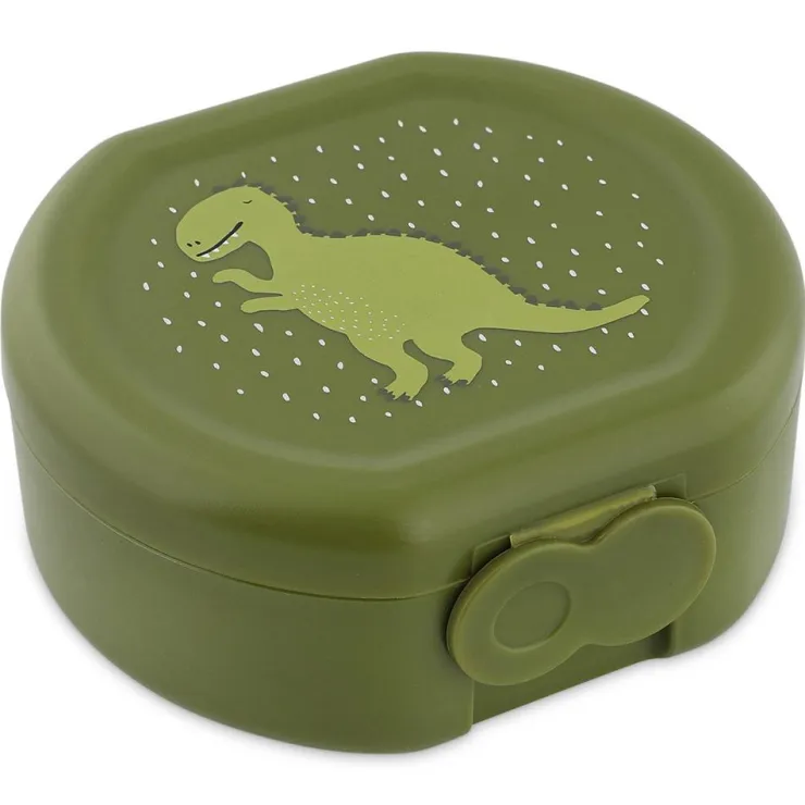 Set 2 tarteras 150ml y 300ml dinosaurio cierre clip<Trixie