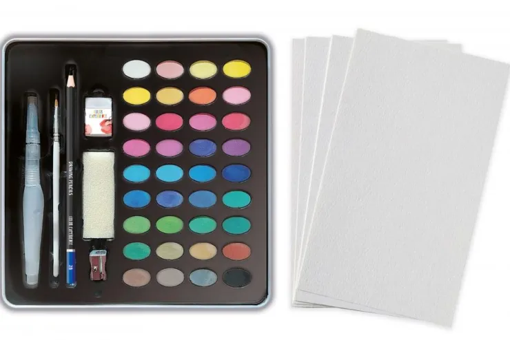 Set acuarela 36 colores Color Experience<Alpino Clearance