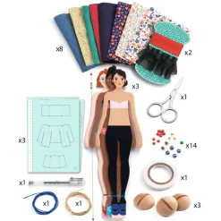 Set crea moda La moda de Marie<Djeco Sale