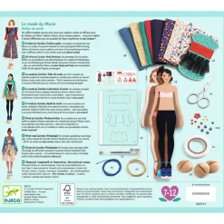 Set crea moda La moda de Marie<Djeco Sale