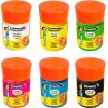 Set de 6 botes de témpera 50ml con pincel P´tit Pot Gouache<Cleopatre New