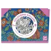 Set de 3 pósters para colorear flores<Djeco